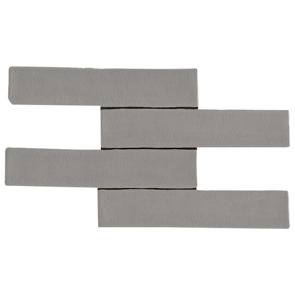 Soci Chateau Crafted Brick Shadow 2" x 10" Ceramic Mosaics Tile, , large