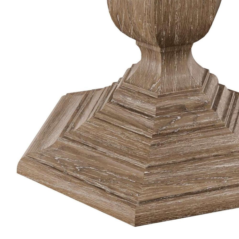 Hekman Chateaux Round End Table in Brown, , large