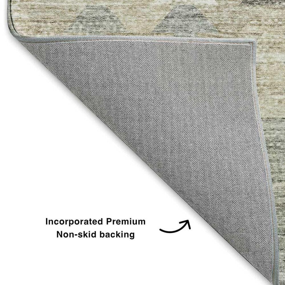 Dalyn Rug Company Trevi TV20 1&#39;8&quot; x 2&#39;6&quot; Taupe Runner, , large