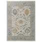 Feizy Karina 3"6" x 5"6" Ivory and Gray Area Rug, , large