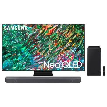 Samsung 85" Class QN90B 4K Neo QLED HDR - Smart TV with 5.1.2 Channel Soundbar, , large
