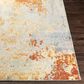 Surya Bodrum 8"10" x 12" Ivory, Orange, Saffron, Gray and Blue Area Rug, , large