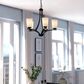 Vaxcel Lighting River Grove 5-Light Chandelier in Matte Black, , large