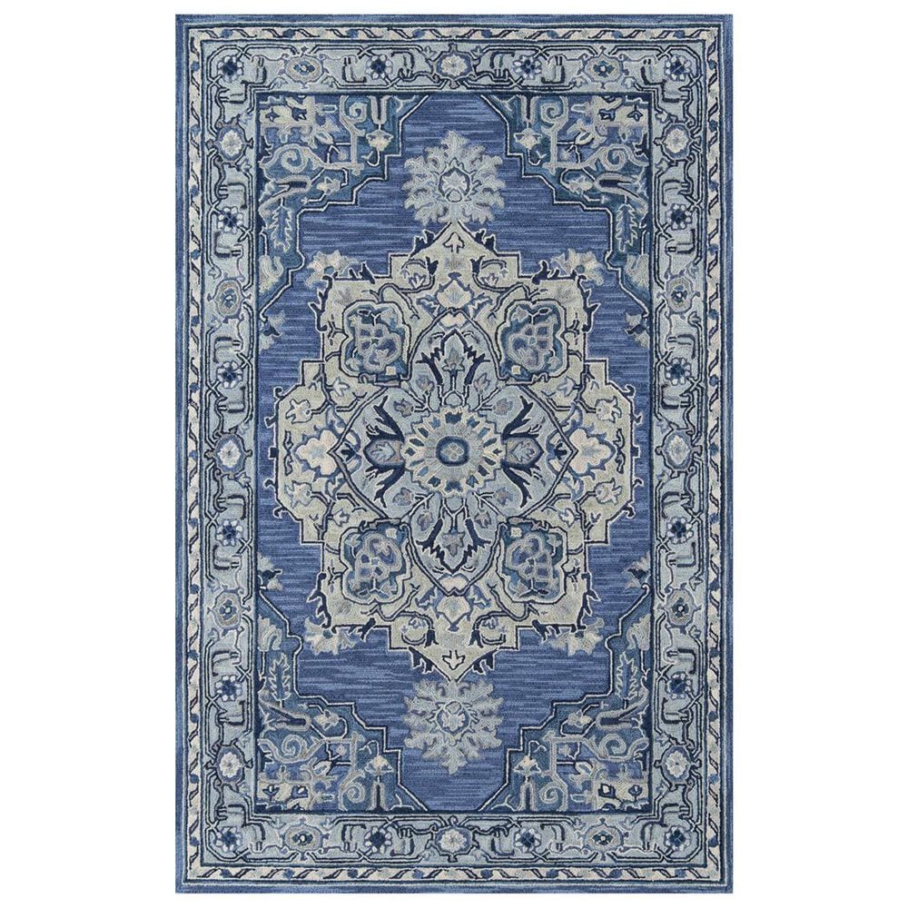 Momeni Ibiza IBI-01 2" x 3" Denim Area Rug, , large