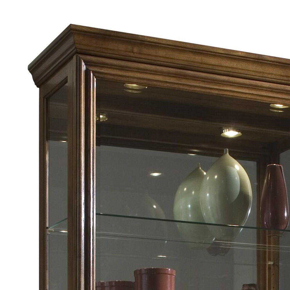 Chapel Hill Curio in Golden Oak Shop NFM