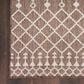 Nourison Positano Southwestern Natural 8" x 10" Indoor/Outdoor Area Rug, , large