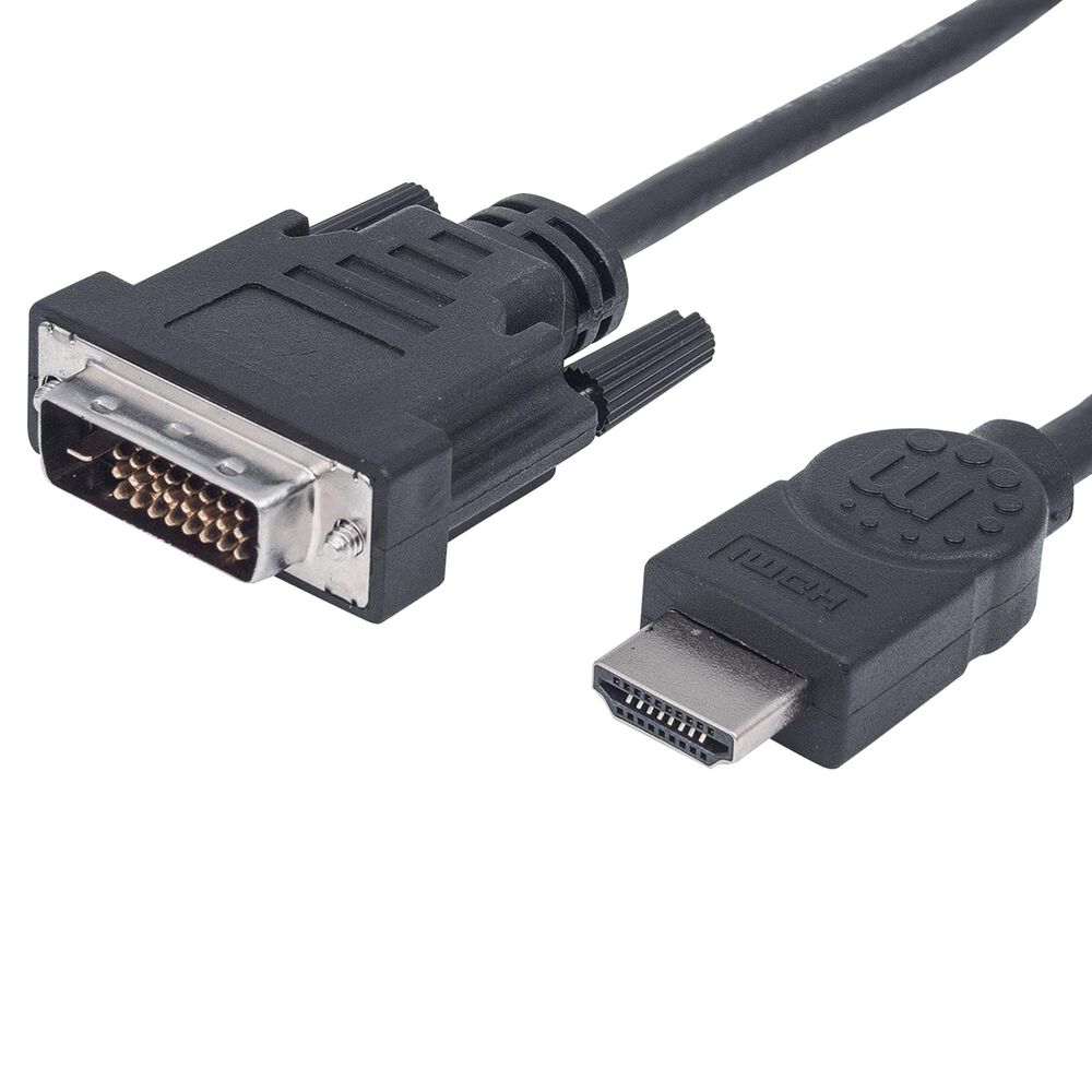 Manhattan 6&#39; HDMI to DVI-D Cable in Black, , large
