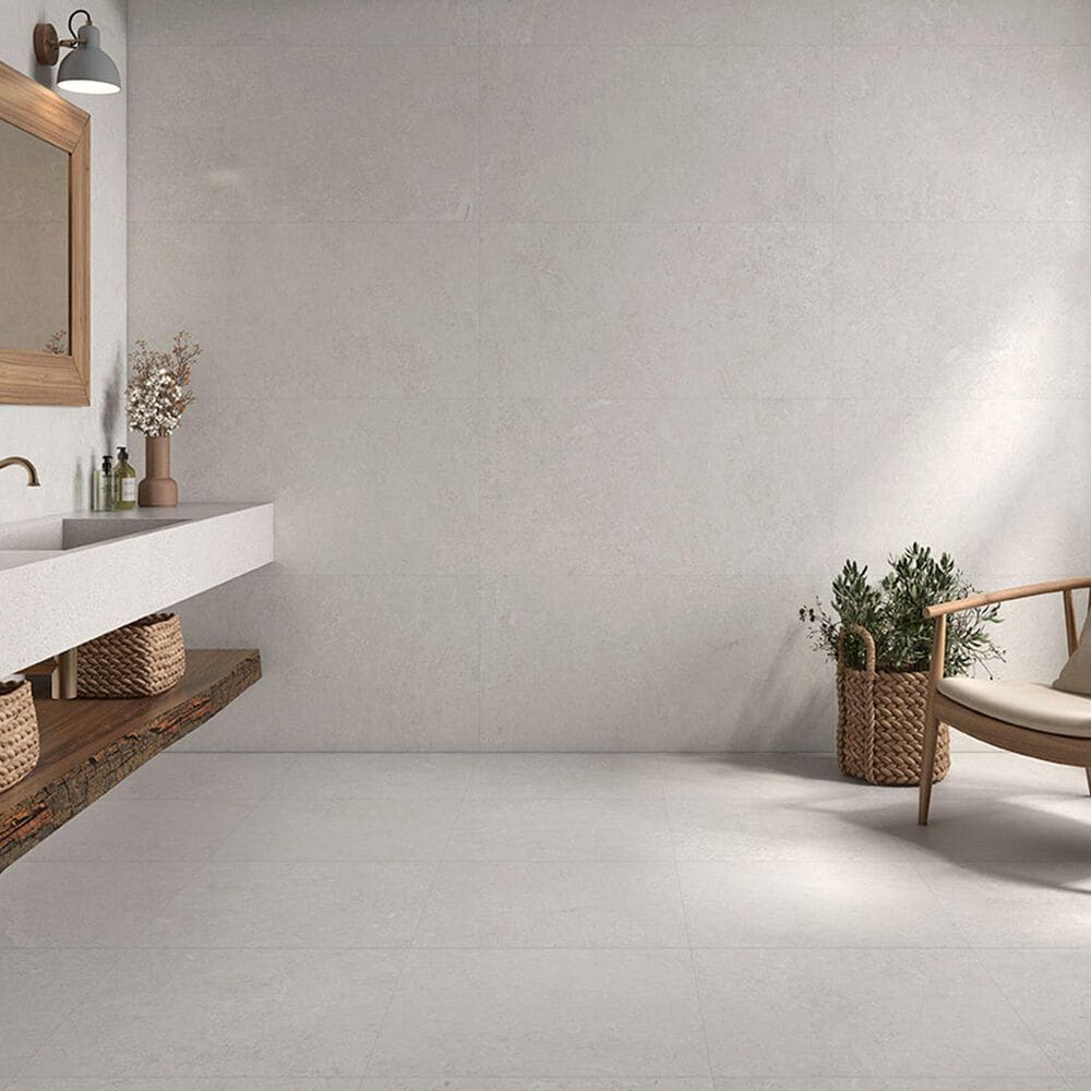 MS International Girona Perla 24" x 48" Porcelain Tile, , large