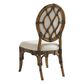 Tommy Bahama Home Bali Hai Gulfstream Oval Back Side Chair in Warm Brown, , large