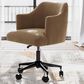 Ashley Austanny Home Office Desk Chair in Warm Brown, , large