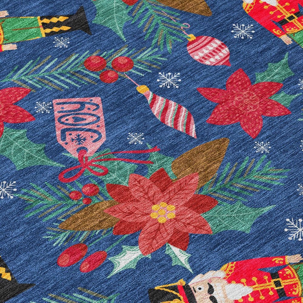 Dalyn Rug Company Wonderland WN30 5&#39; x 7&#39;6&quot; Navy Indoor/Outdoor Area Rug, , large