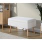 LumiSource Storage Bench in Beige, , large