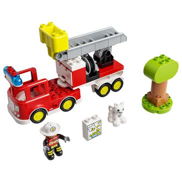 LEGO Duplo Town Fire Truck Building Set, , large