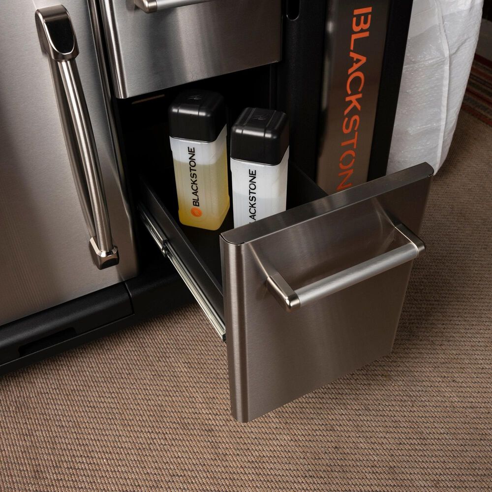 Blackstone 36&quot; Griddle Cooking Station with Cabinets in Stainless Steel and Black, , large