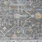 L&R Resources Allure Gray and Ivory 9" x 12" Area Rug, , large