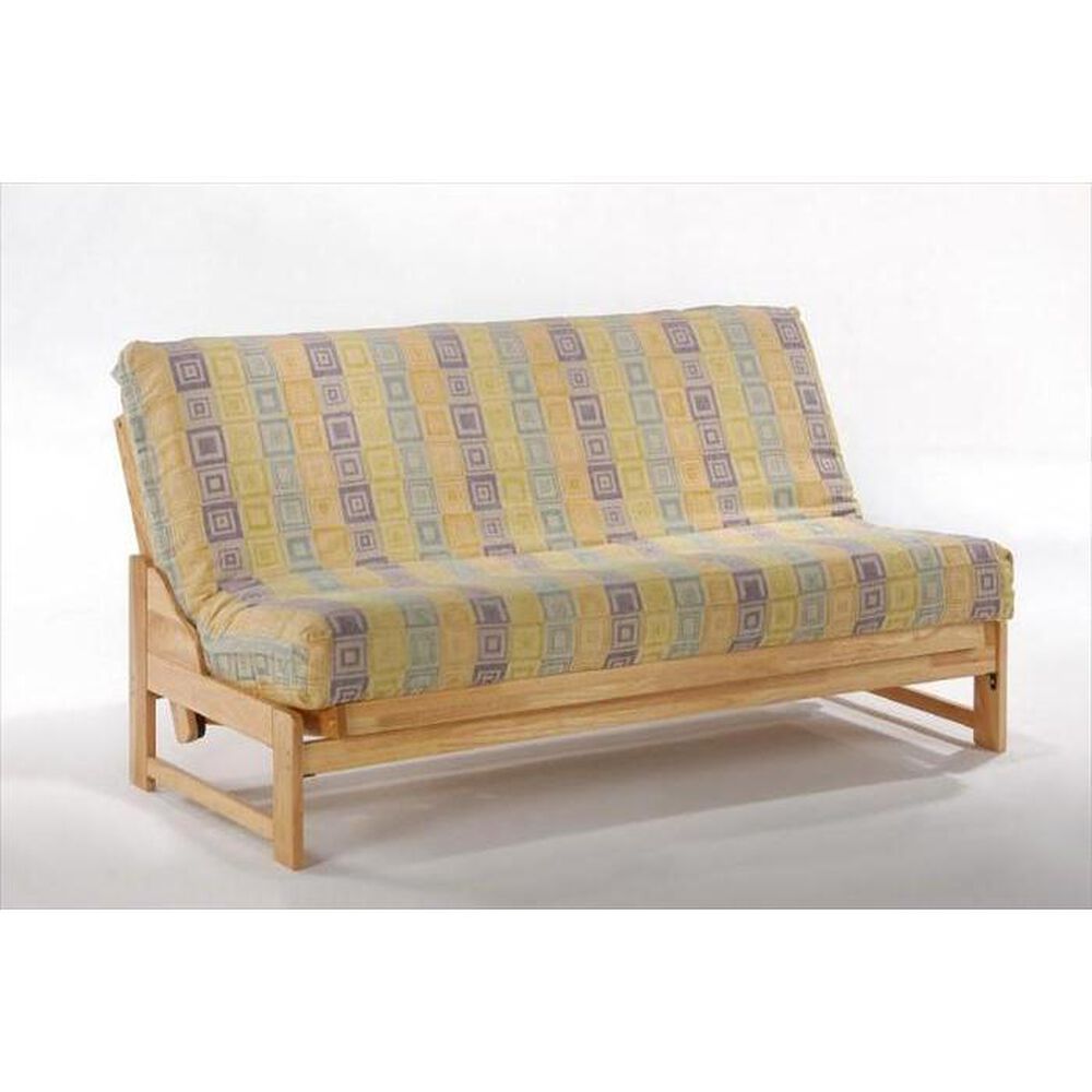 New Day Furniture Eureka Full Futon Frame Only in Natural, , large