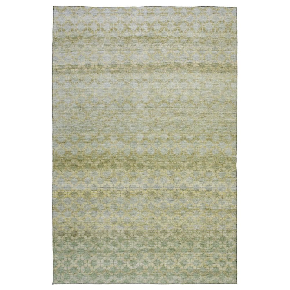 Dalyn Rug Company Burano BU6 9" x 12" Aloe Indoor/Outdoor Area Rug, , large
