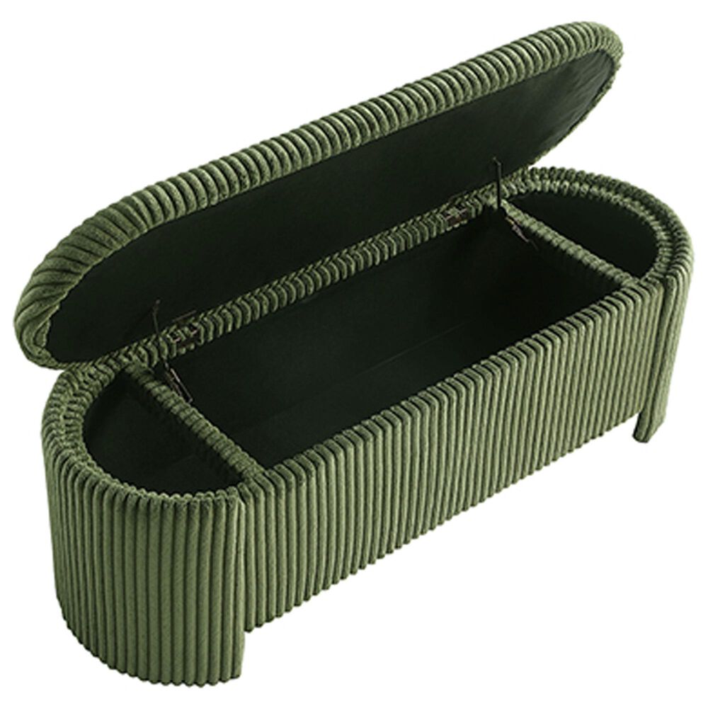 37B Grainne Storage Bench in Green, , large