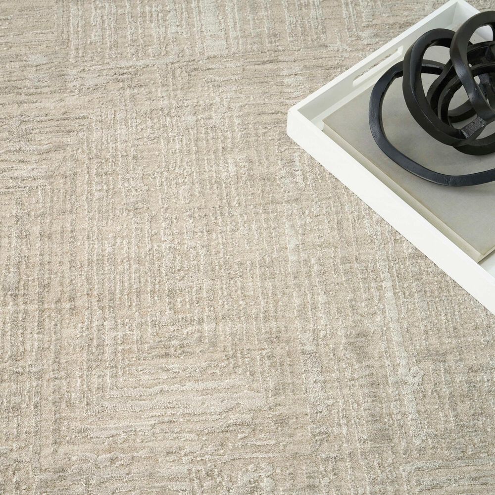 Nourison Madison Square Grey 7'10" x 10'2" Area Rug, , large
