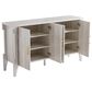 Furniture of America Fenner Buffet in White Oak, , large