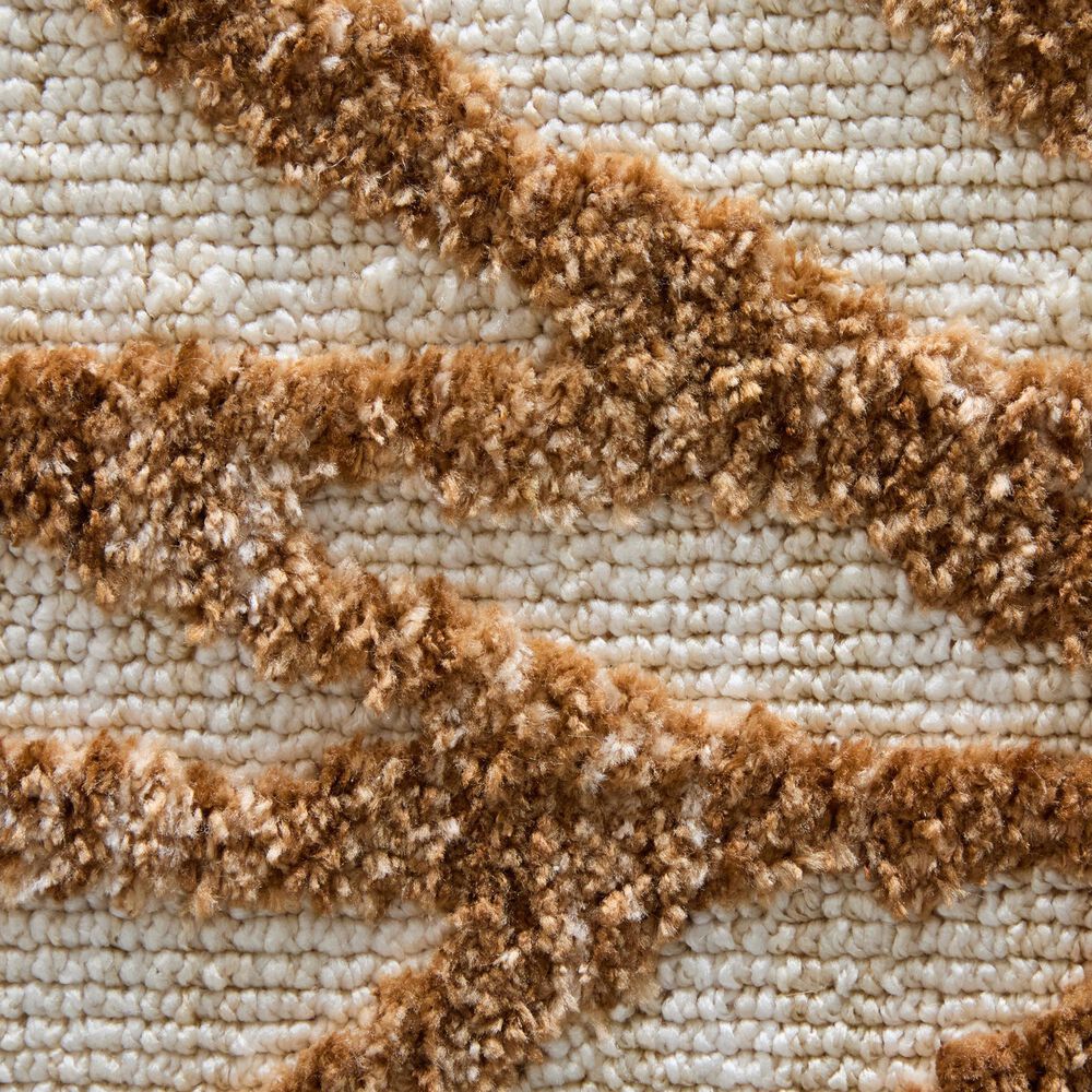 Feizy Colton Brown 3&#39;6&quot; x 5&#39;6&quot; Area Rug, , large