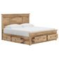 Ashley Makidern 2-Piece King Storage Bedroom Set with Six Drawers in Natural Brown, , large