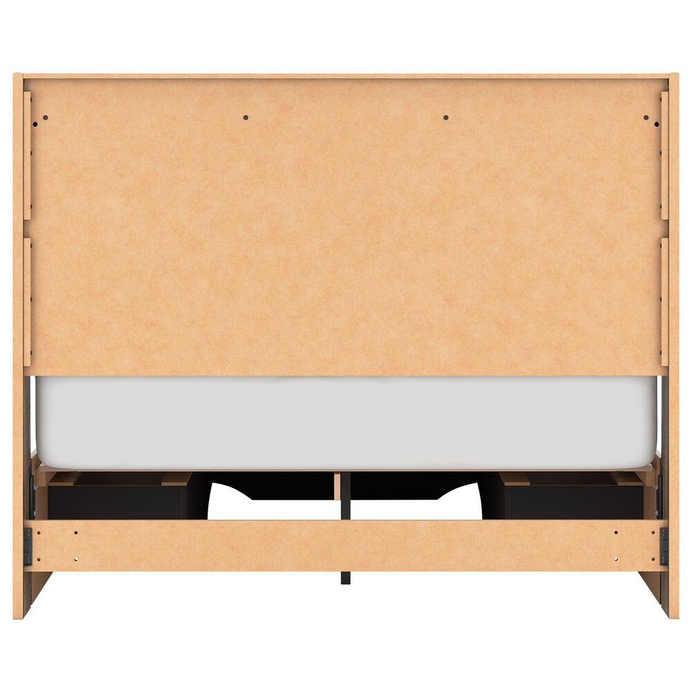 Ashley Elbrin Queen Storage Bed in Weathered Brown, , large