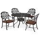 Homestyles Capri 5-Piece 48 in Dining Set in Gray, , large