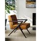 Lexington Furniture Zanzibar Tanzania Arm Chair in Saddle Brown, , large