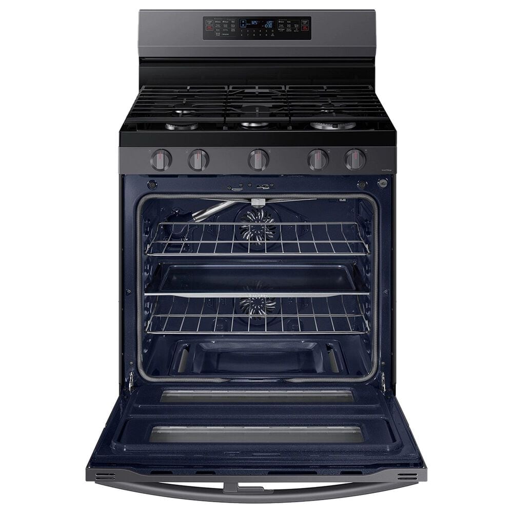 Samsung 6 Cu. Ft. Freestanding Gas Range in Black Stainless Steel, , large