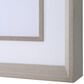 Uttermost Mist Shapes 25" x 25" Framed Print in Blue and Gray (Set of 2), , large