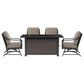 Agio Dover 5-Piece Fire Chat Set in Stone, , large