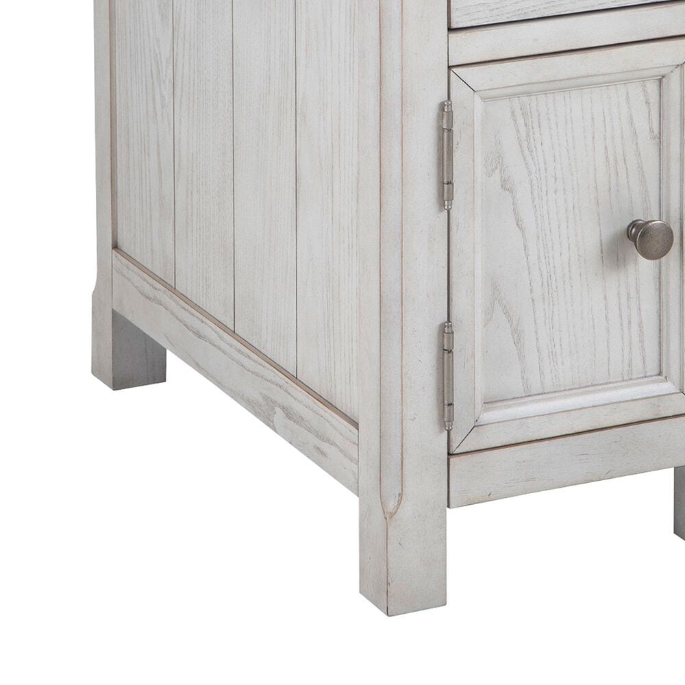 Ashley Robbinsdale Chairside End Table in Antique White, , large