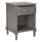 Safavieh Rosaleen Storage Side Table in Grey, , large