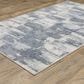 Oriental Weavers Clarke CLA07 Blue and Ivory 6" x 9"Area Rug, , large