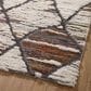Loloi Levitt Shag 2"7" x 7"6" Ivory and Fiesta Runner, , large
