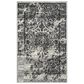 Safavieh Adirondack ADR101A-3 3" x 5" Silver/Black Area Rug, , large