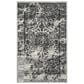 Safavieh Adirondack ADR101A-3 3" x 5" Silver/Black Area Rug, , large
