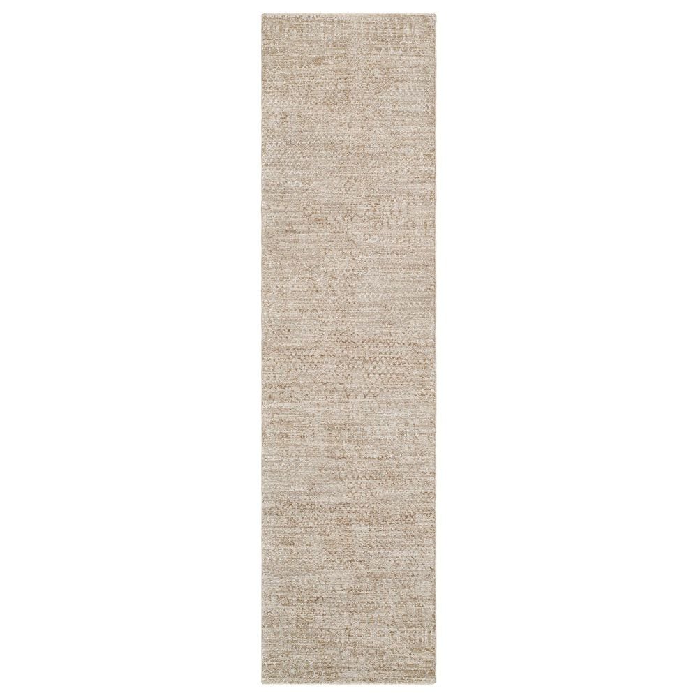 Surya Masterpiece MPC-2303 Medium Gray and Light Gray 2"7" x 10" Runner, , large