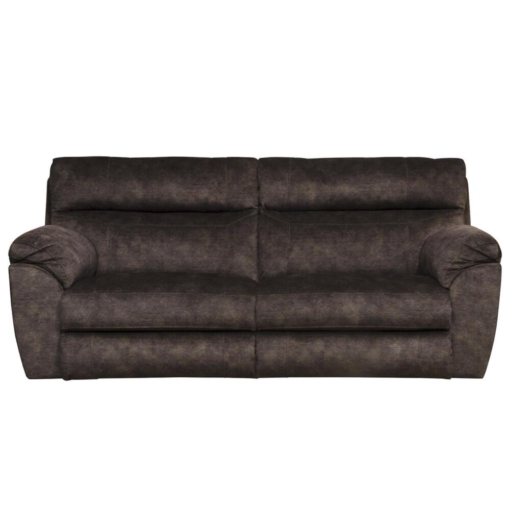 Catnapper Sedona Power Headrest Lay Flat Reclining Sofa in Mocha, , large