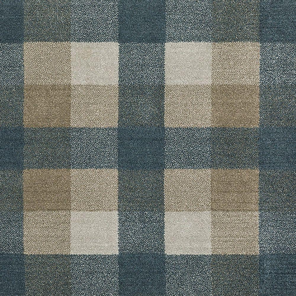 Oriental Weavers Alton Flanel 3&#39;3&quot; x 5&#39; Blue and Beige Area Rug, , large