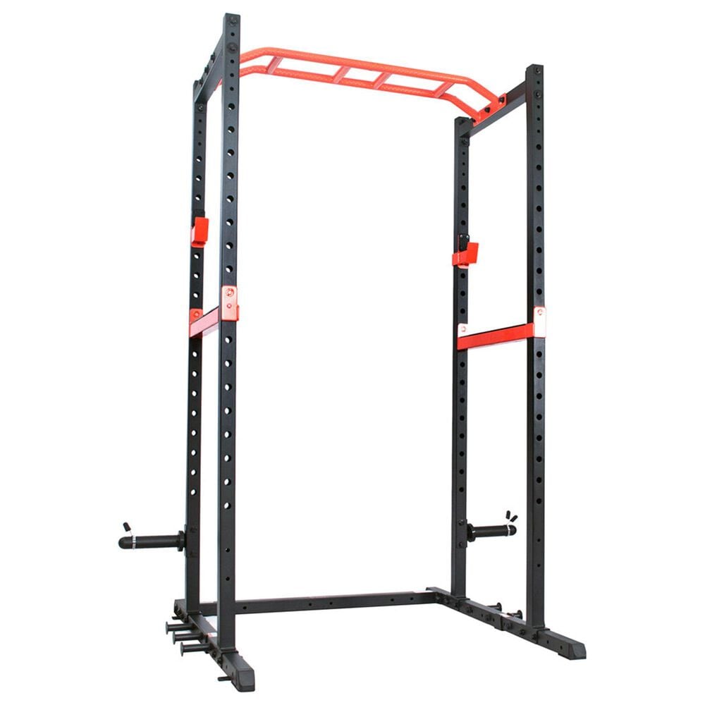 Sunny Health & Fitness Power Zone Advanced Multifunction Squat Power Cage in Black, , large