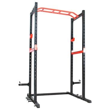 Sunny Health & Fitness Power Zone Advanced Multifunction Squat Power Cage in Black, , large
