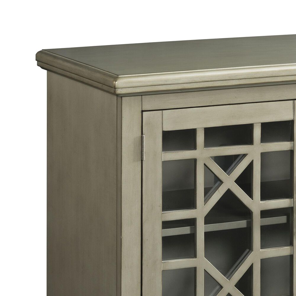 Martin Svensson Home Marche Small Spaces 32&quot; TV Stand in Antique Silver, , large