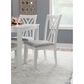 Linon Home Decor Maggie 7-Piece Rectangular Dining Set in Glossy White, , large