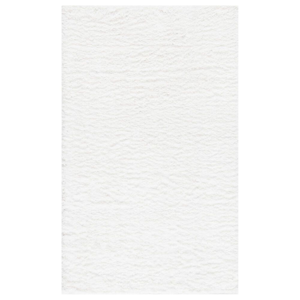 Safavieh August Shag AUG900A 2"3" x 4" White Area Rug, , large
