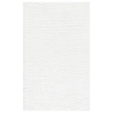Safavieh August Shag AUG900A 2"3" x 4" White Area Rug, , large