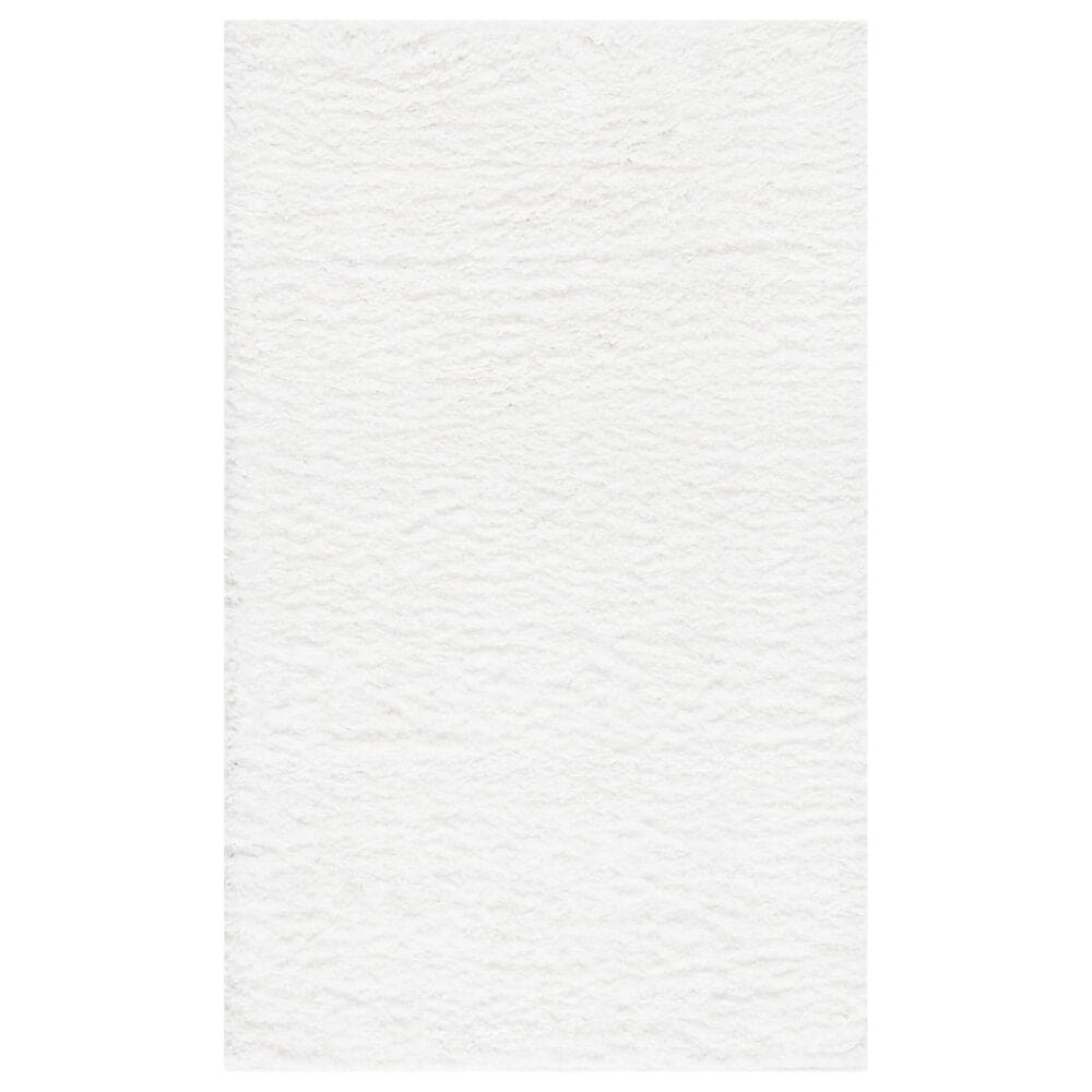 Safavieh August Shag AUG900A 2"3" x 4" White Area Rug, , large