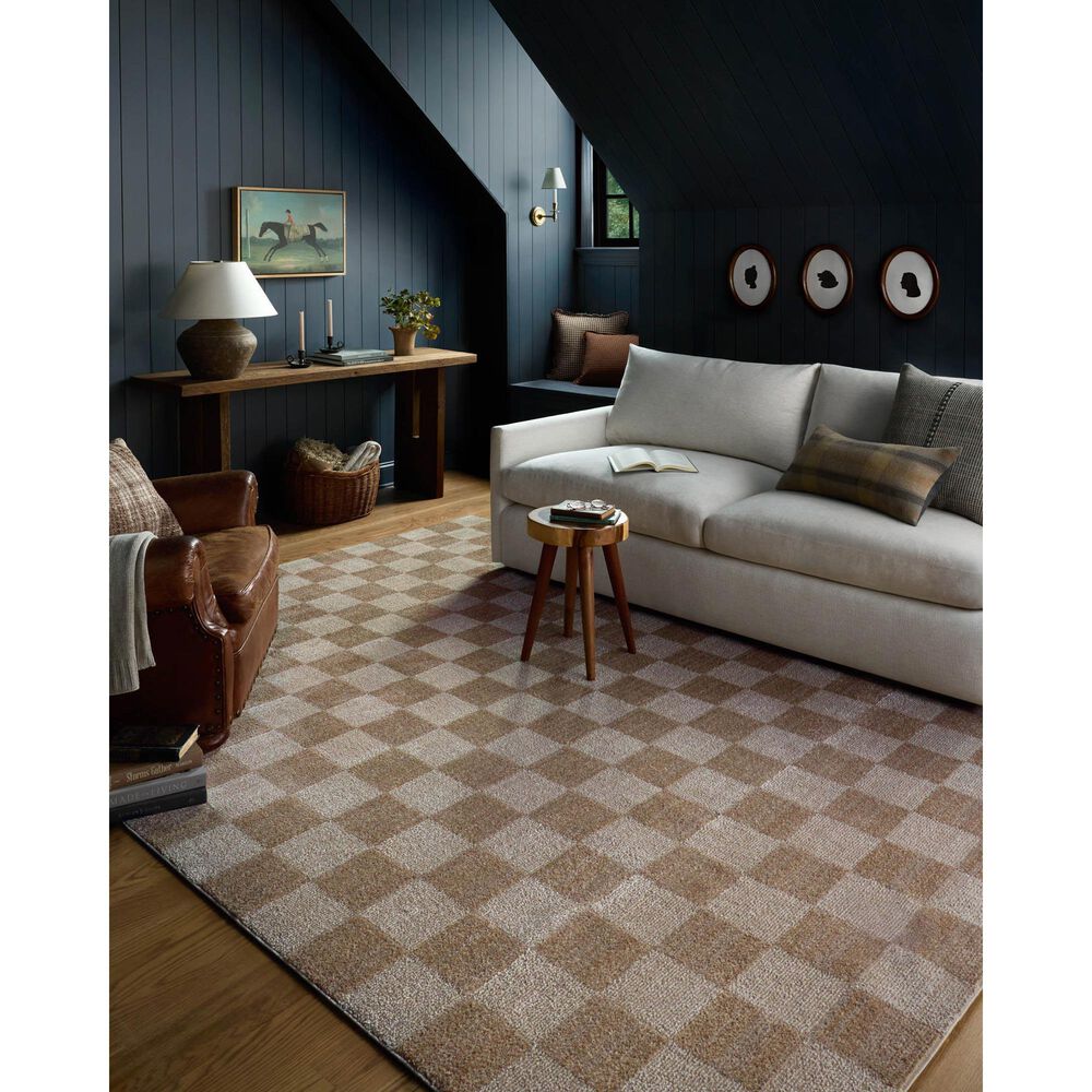 Chris Loves Julia x Loloi Calvin Pebble and Ivory 6'3" x 9'6" Area Rug, , large