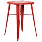 Flash Furniture 23.75" Bar Table in Red, , large